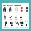 4K HD Waterproof Sports Camera with Anti-Shake, Chest & Head Mounts for Motorcycle & Diving