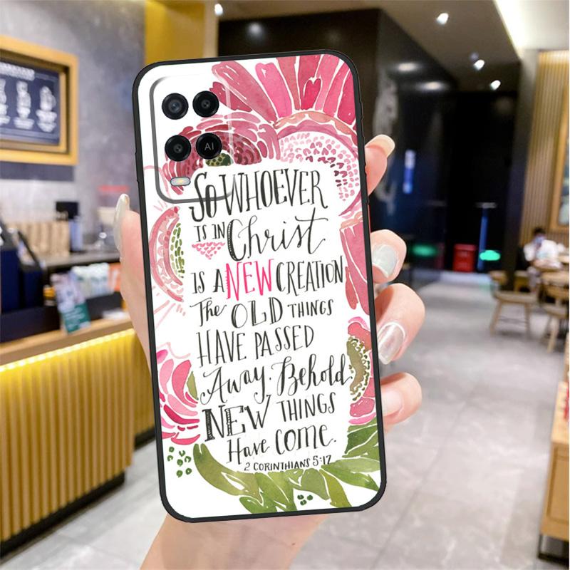 

Bible Qutoes Verse Belief God Jesus Case For Oppo A80 A40 A60 A18 A38 A58 A78 A98 A96 A76 A16 A94 A74 A54 A15 A17 A57 A77 A5 Pro OPPO A5 Pro 5G