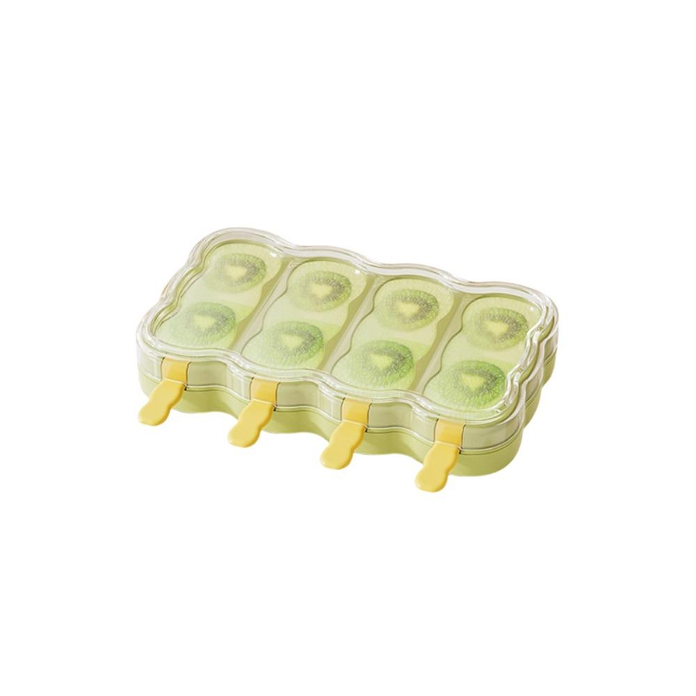 Plastic Sorbet Mold with Lid Ice Lolly Maker Cute Ice Lolly Mould  Freezer