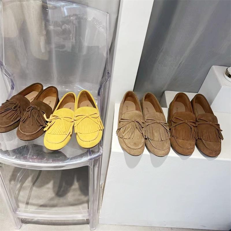 Fashion AIYUQI Women's Loafers Genuine Leather  2025 New Non-slip Shallow-mouth Driving Female Shoes Large-size Moccasins For Women