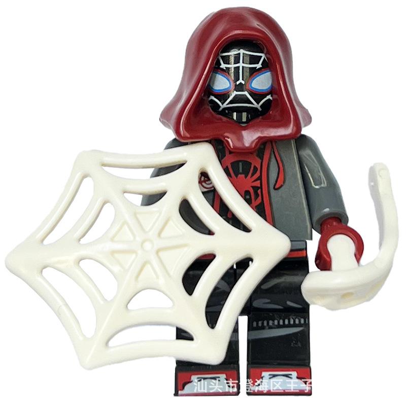 Ninja Warrior Superhero Doll With Weapon Single Building Block Assembly Toy