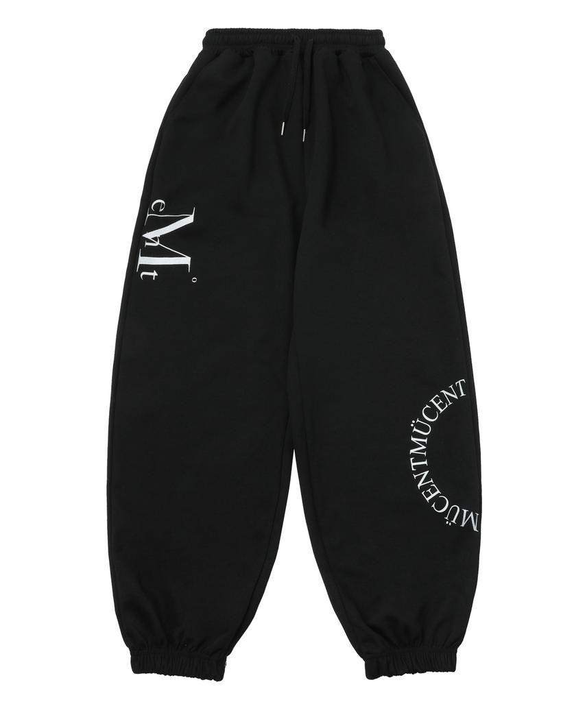 MUCENT Division Wide Sweat Jogger Pants Unisex (Grey, Black)