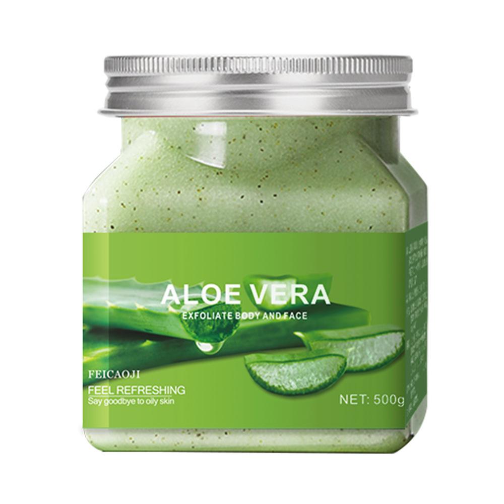 Sea Salt Exfoliating Scrub for Face & Body - Moisturizes & Whitens