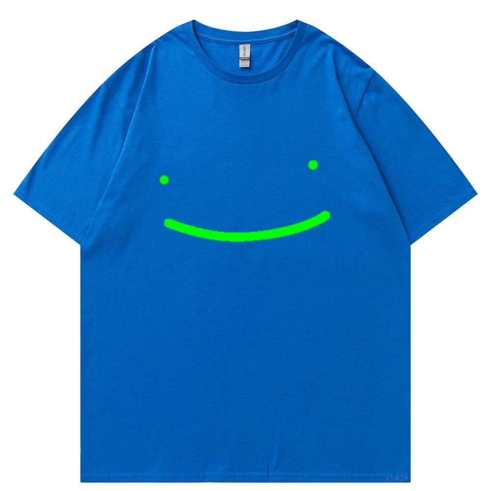 Dream Merch Trička Unisex WoUnisex Trička Harajuku s krátkým rukávem Street Ležérní Móda Oversized oblečení Top Trička s krátkým rukávem