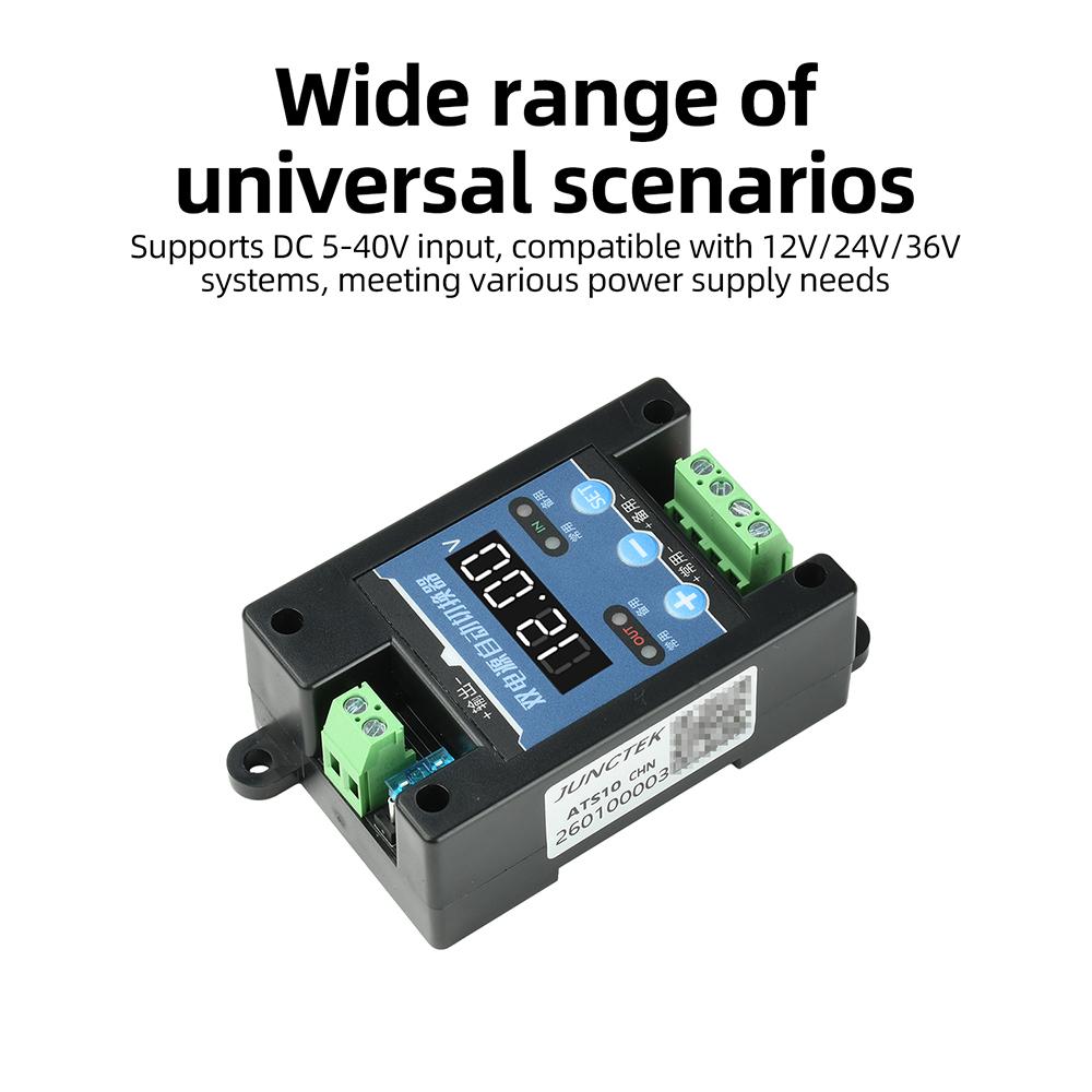 Automatic Switch Over Intelligent Voltage Control Dual Power Supply with Digital Display for DC 5-40V Systems