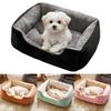 Dog Bed Square Round Bed for Small Dog Living Room Pet Bed Sofa Bed for Dogs Cat Bed Pet Supplies Cama Para Perros