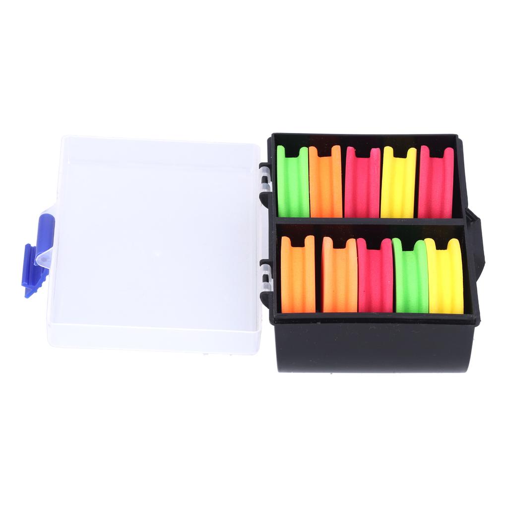10pcs Fishing Winding Board Line Storage Foam Spools Tool Mix Color Fishing Accessories