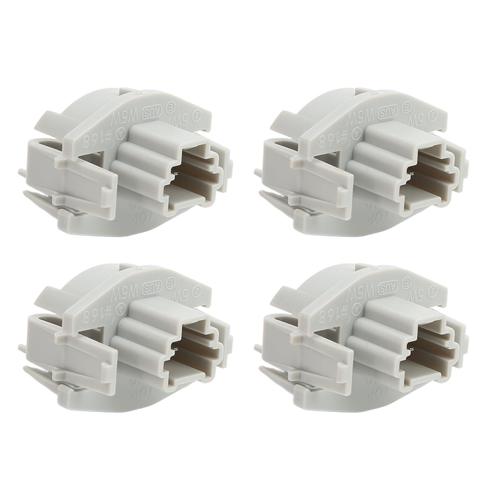

4 Pcs Brake Taillight Socket Bracket 34102 S60 003 License Plate Light Bulb Housing for Accord Civic CR‑V Fit Odyssey