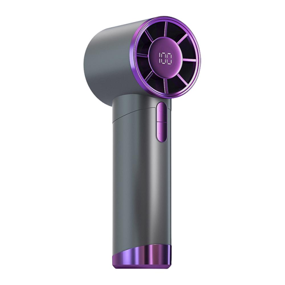 Portable Handheld Turbo Fan Small Pocket Fan High Speed Desktop Cooling Fan USB Rechargeable for Outdoor Activities Working