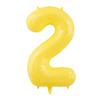 40inch Number Balloon 1 2 3 4 5 6 7 8 9 0 Baby Happy Birthday Party Balloons Duck Yellow Ballon Age 100 Days Helium Supported
