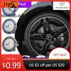 Car Sticker 2025 Hot For Mercedes Benz 4 Pieces/Set 75mm For Mercedes Benz AMG W203 W206 W220 W205 W211 W212 Car Wheel Center Hu