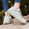 Autumn Winter High Quality Women's Hiking Shoes Rock Climbing Genuine Leather Waterproof Outdoor Sports Trekking Sneakers Woman