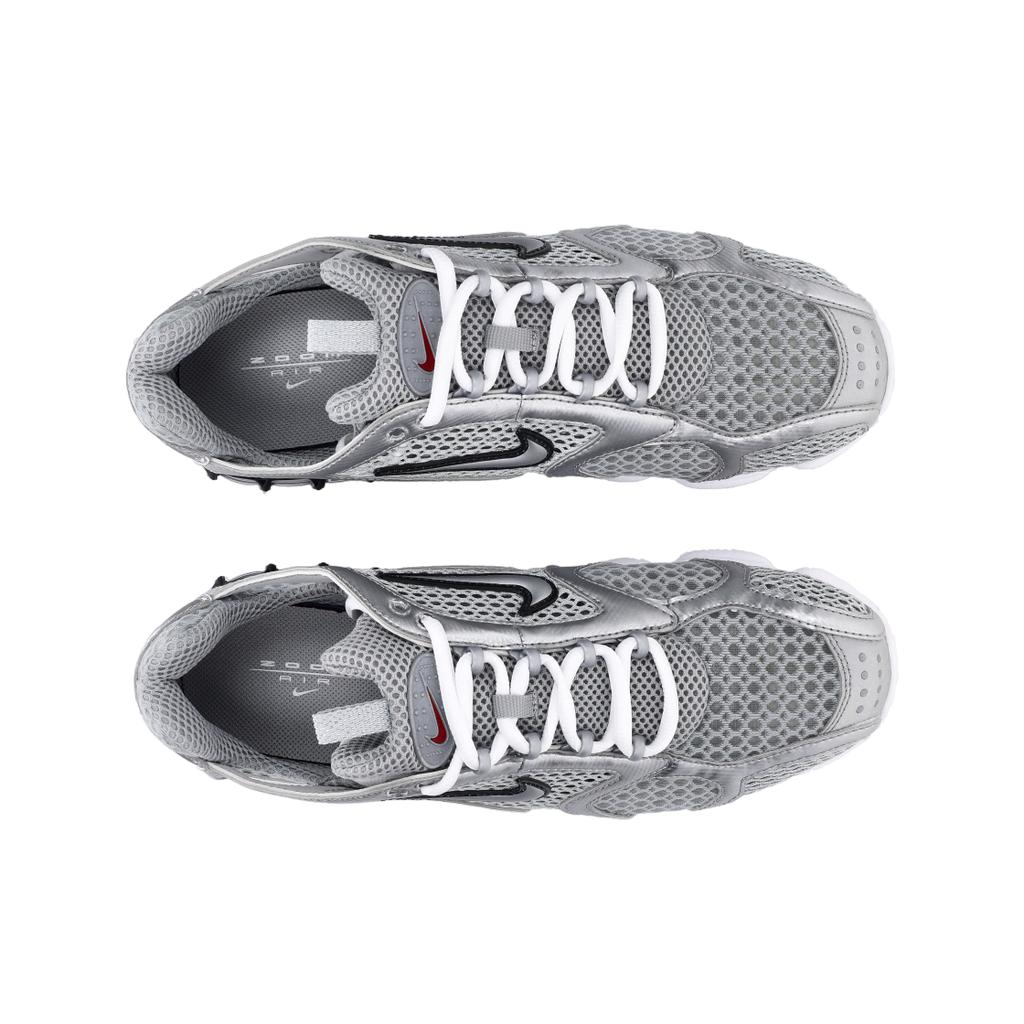 Nike Zoom Spiridon Caged 2 Metallic Silver Herren Sneaker Light-Smoke-Grey CJ1288-001