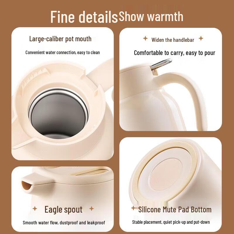 SUPOR 316L Stainless Steel Insulated Kettle