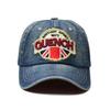 NORTHWOOD Letters Denim Baseball Cap for Men Women Sun Outdoor Baseball Hats Dad Cap