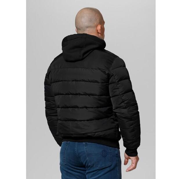 Куртка зимняя PITBULL Мужская с капюшоном, потайной, размер L