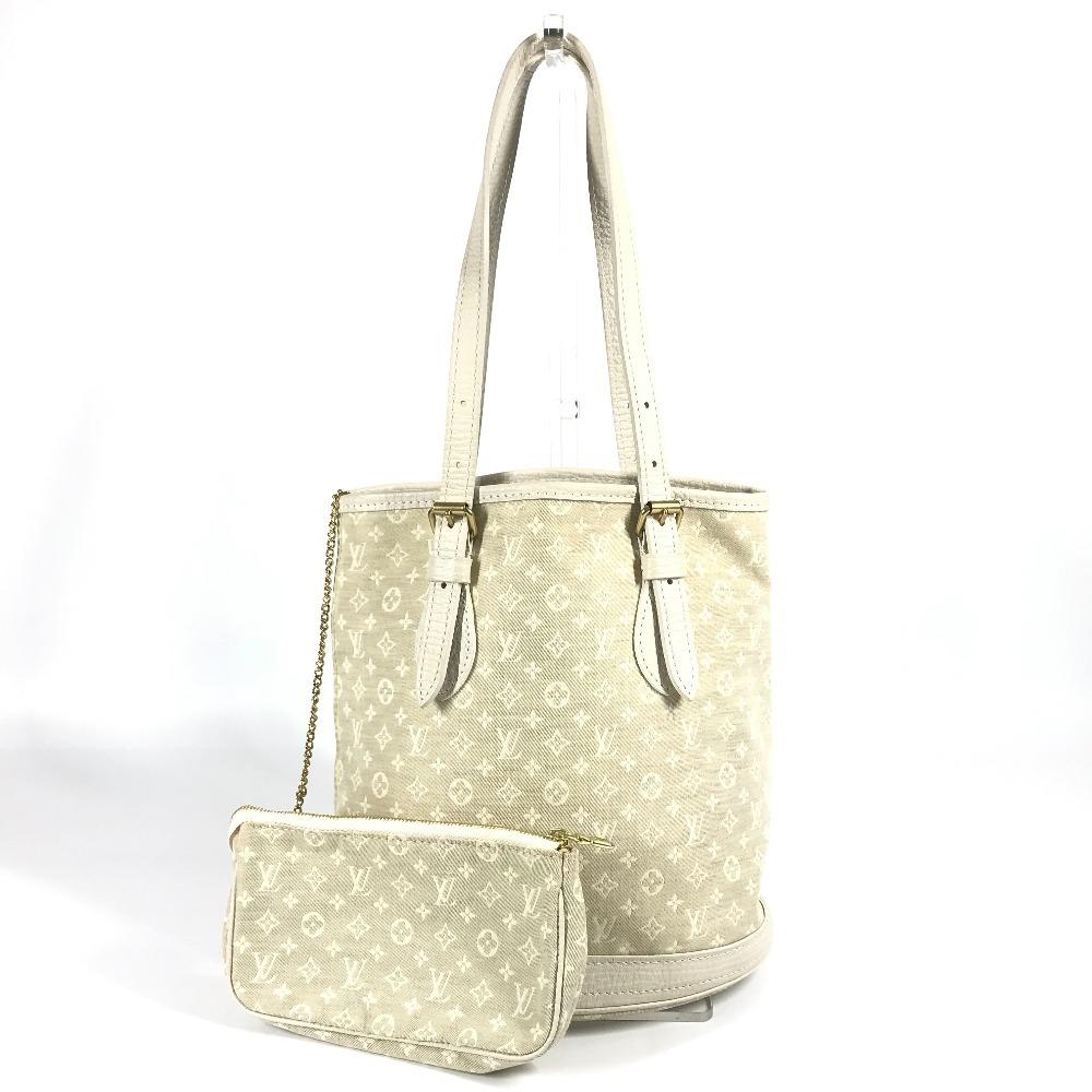 Louis Vuitton  M95316 Monogram Mini-Lin Bucket PM Shoulder Bag