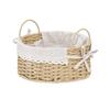 Woven Desktop Storage Basket for Cosmetics, Snacks, Keys, and Books