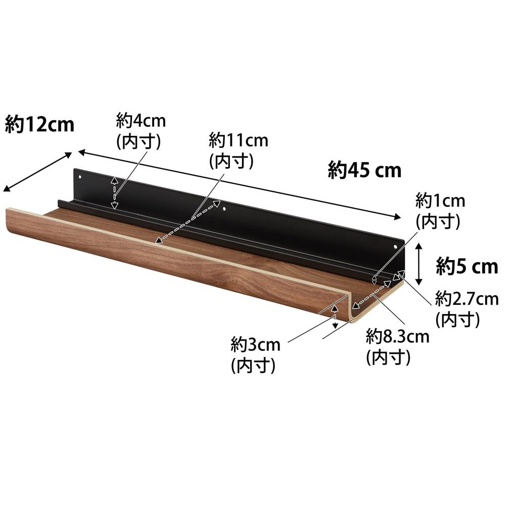 Yamazaki Jitsugyo Board Tweezers and Wood Screws Altar for Gypsum Board W45 X D12 X H5cm RIN RIN Shrine Holder Bill Holder Simple Altar 3656 [Gypsum