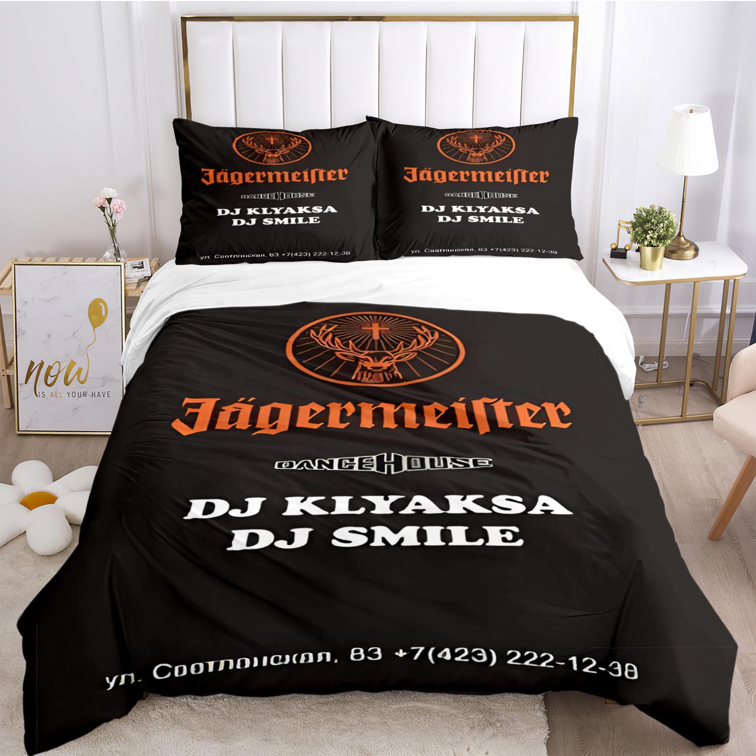 

Deer Head Element Casal All Season Duvet Cover Comforter Bedding Sets Soft Quilt Cover and Pillowcases Single/Double/Queen/King EU Twin 135x200cm