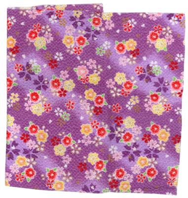 INAZUMA Kyoto 23cm x 1 Bastelbedarf Chirimen, Gemustert, Gold, Ca.. 33cm, Sakura, Blatt, C78-DG,