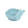 Non-Toxic Strong Waterproof Bpa Free Unbreakable Dinnerware Suction Silicone Baby Feeding Bowl With Spoon Training Food Set