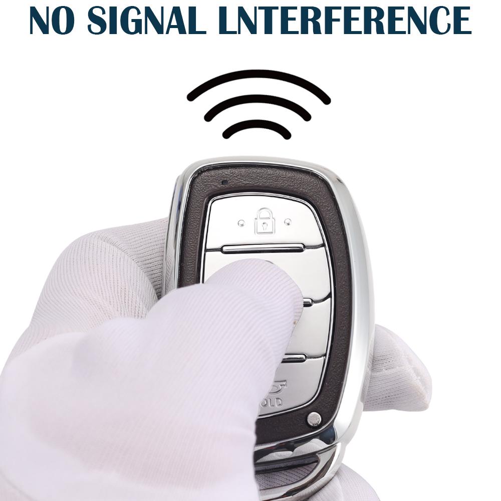 TPU Schlüsselanhänger Hülle Passt für Hyundai Elantra Tucson Sonata I40 Keyless 3/4/5 Tasten Smart Fernbedienung