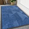 Kitinjoy Front Door Rubber Mats Indoor Outdoor Non-Slip Absorbent Rugs Easy Clean Low Profile Entryway Doormats Home Decor Mats