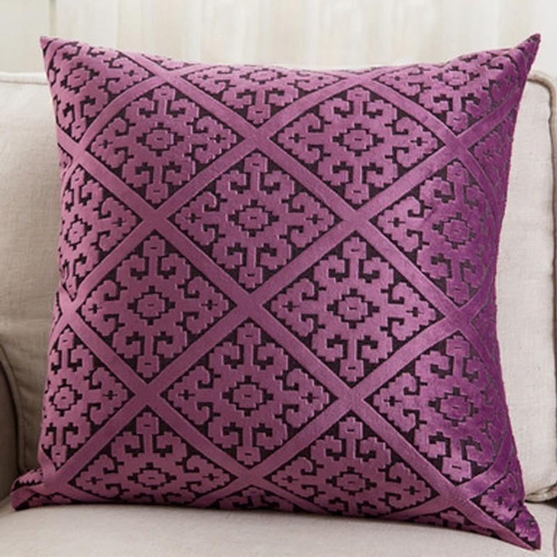 Soft And Cozy Vintage Fleurs Lin Coton Taie Oreiller Housse De Coussin For A Warm Home Environment