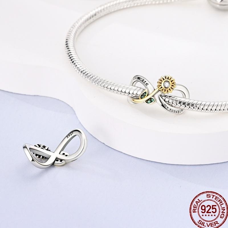 Copper Pumpkin Maple Leaf Squirrel Scarecrow Harvest Autumn Charm Beads Suitable For Pan Original Bracelet