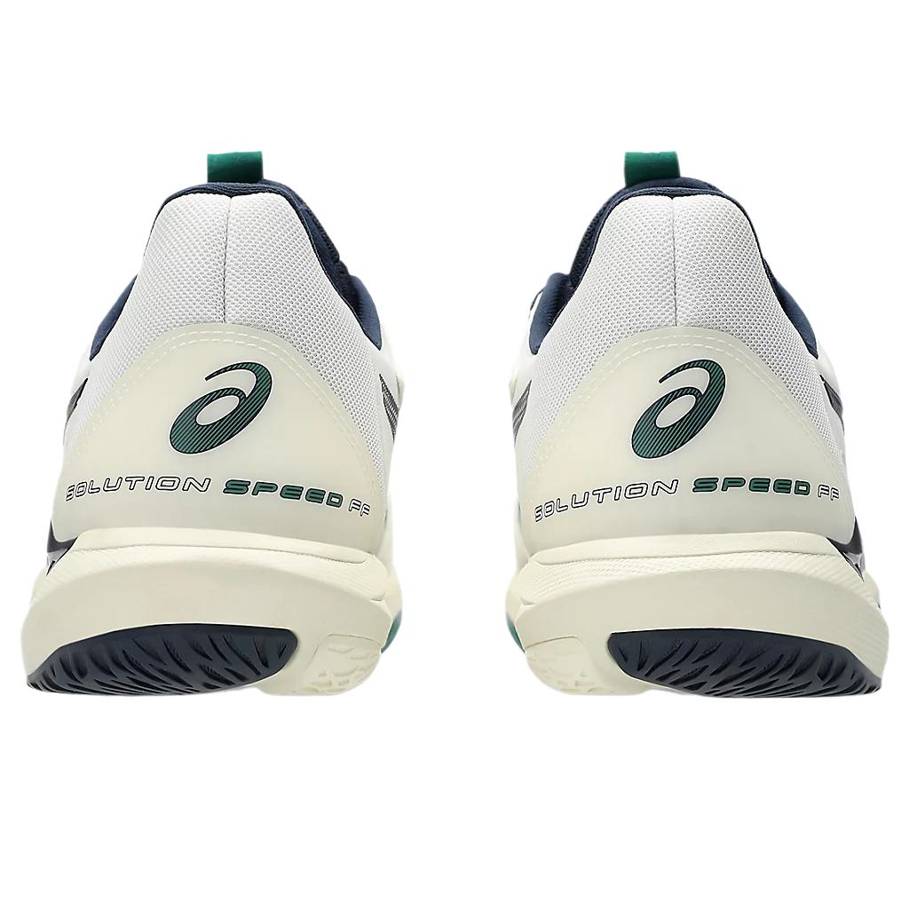 Asics Solution Speed FF 3 Fashionable Comfortable Trendy Minimalist Low-Top Tennis Shoes Men Sneakers White Black 1041A438-104