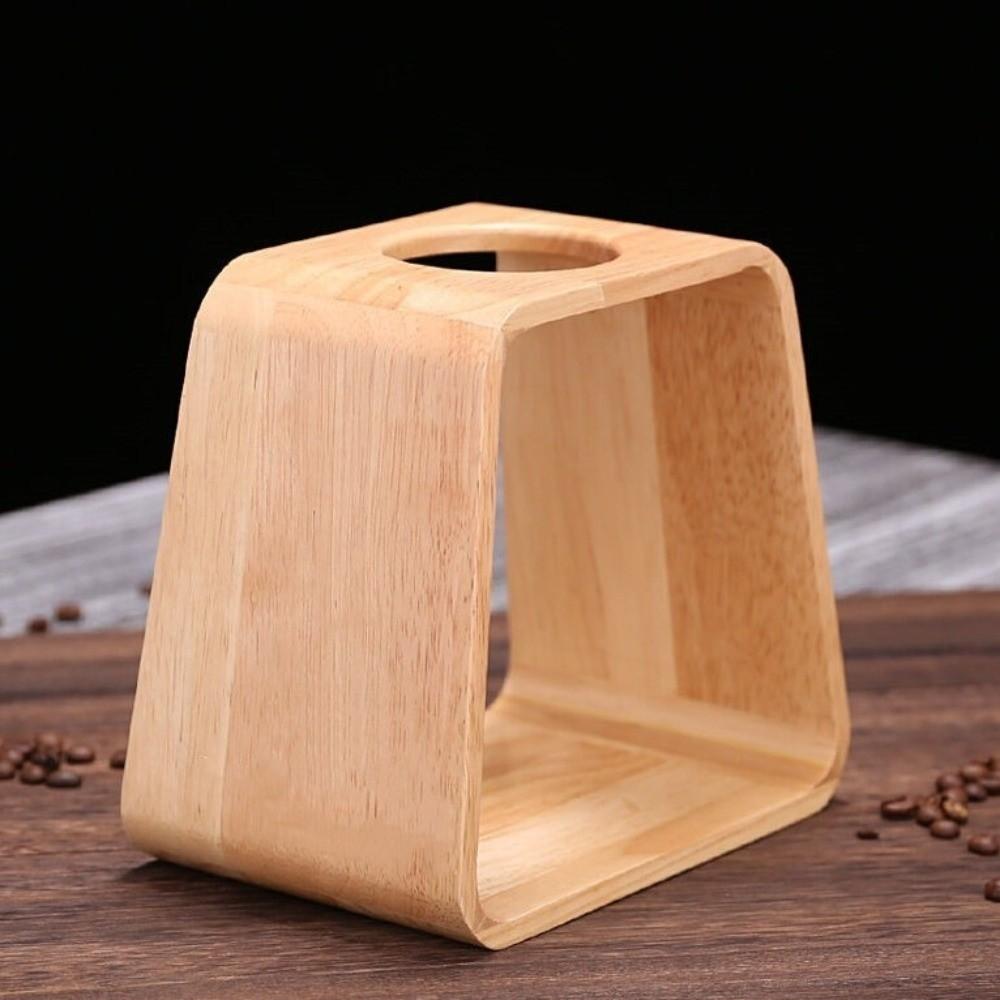 Solid Wood Filter Cup Holder Vintage Filters Rack Portable Coffee Holder  Restaurant