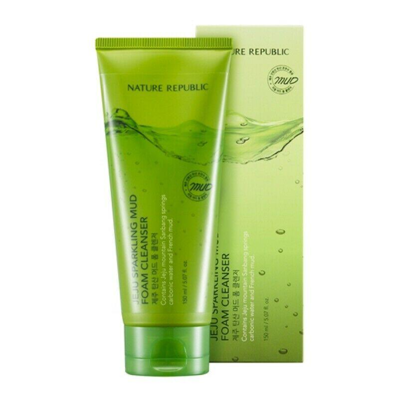 

Nature Republic Jeju Sparkling Mud Пенка для умывания 150 мл