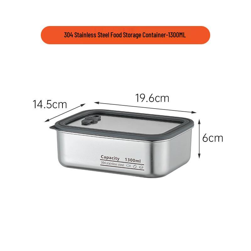 

YiPan 304 Stainless Steel Food Storage Container