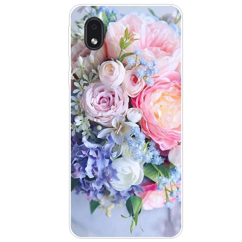 For Samsung Galaxy M01 A01 Case For Samsung Galaxy M01 Core Soft Case Cover M 01 A01 Core Fashion Protect Black Silicone Cover