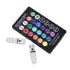2Pcs T10 5050 W5W 6 Smd Remote Control Rgb Led Car Dome Reading Light Lamp Bulb