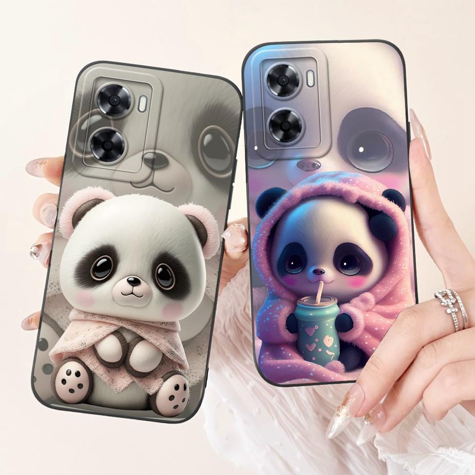 For Oppo A57 4G Case Oppo A57s Cute Fashion Cartoon Cover Matte Soft TPU Phone Case For Oppo A77s A57s OppoA77 OppoA57 4G Fundas