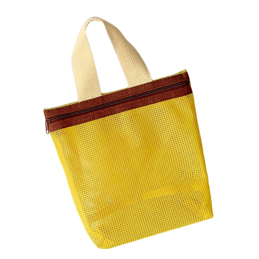 Beach Bag Mesh Shower Caddy Bag Tote Bag for Women Pool Bag Travel Cosmetic Bag Foldable Portable Toiletry Bag Gifts