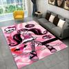 Cartoon Monster High Draculaura Vampire Non-Slip Area Rug for Living Room,Bedroom,Playroom,Soft Carpet Floor Mat Home Decor Rug