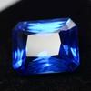 8.3 Ct Natural Blue Tanzanite Emerald Cut CERTIFIED Gemstone For Jewelry Making