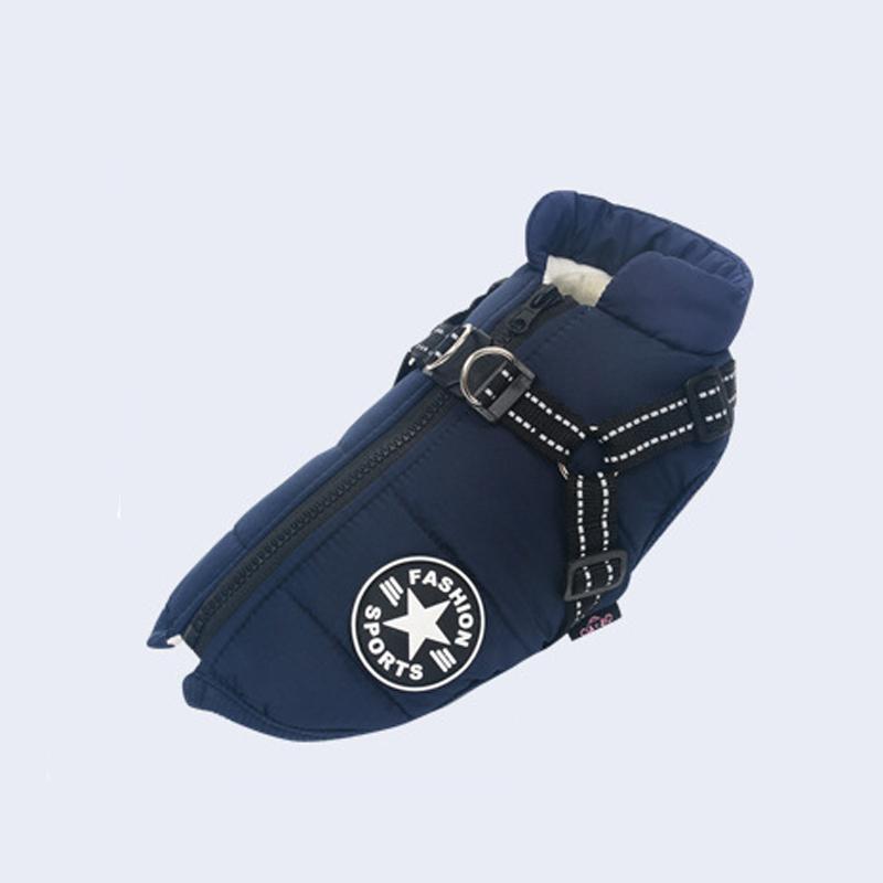 Large Dog Jacket Winter Pet Jacket Warm Dog Clothes For Labrador Waterproof Big Dogs Coat Chihuahua