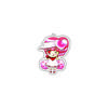 55MM Anime Shugo Chara Keychain Yume Hinomori Kuroya Kaito Haruto Yashiro Key Chain Acrylic Model Plate Christmas Gifts