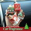 New Creative Christmas Car Air Freshener Pendant Fragrance The Freshener Oil Air Refreshes Long-lasting Scent Car Air Inter F2S0