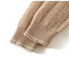 Women's 2025 Autumn/Winter Cashmere Round Neck Long Sleeve Soft Pullover Sweater