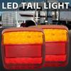 1Pcs LED Trailer Tail Light DC 12V Waterproof Shockproof 20 LED For RV ATV Stop Indicator Truck Lamp Turn Signal V5M3