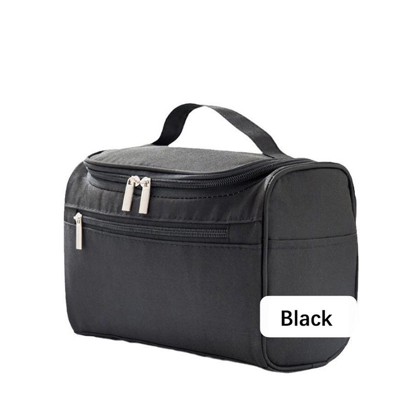 

Women Men s Large Capacity Waterproof Cosmetic Bag Travel Makeup Bags Portable Storage Outdoor Cosmetics Toilet Bags чорний