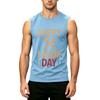 Men's Sleeveless Casual Tank Top Labor Day Printed Shirt Lightweight Summer Muscle Fit Workout Tee