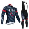 BH Team Herbst Langarm Neu Racing MTB Frühling Lang Radtrikot Set Fahrrad Radsport Fahrradkleidung Uniform Ropa Ciclismo