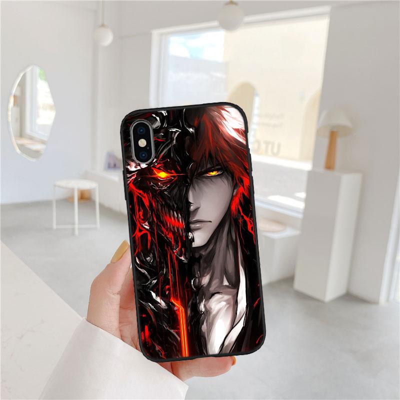 

HK14 Bleach Ichigo Kurosaki Soft Shell Phone Case for Xiaomi Poco C40 C50 C51 C55 C65 C71 C75 F2 F3 F5 F6 F7 M2 M3 Pro Ultra Poco M2