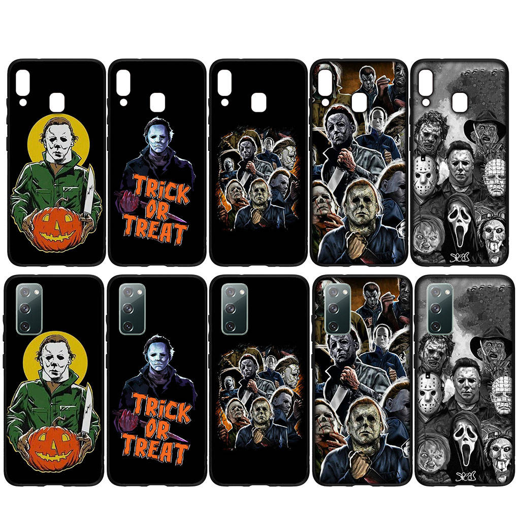 for iPhone 16 15 X XR Samsung Galaxy S24 S23 Plus Xiaomi Redmi Note 13 12 11 Pro Max 10 14 OPPO Huawei Cover Poster Curse Of Michael Myers Phone Case